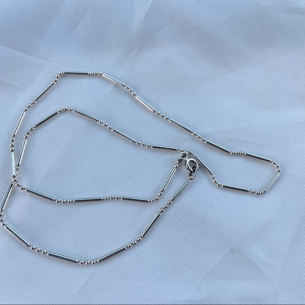Sterling silver necklace